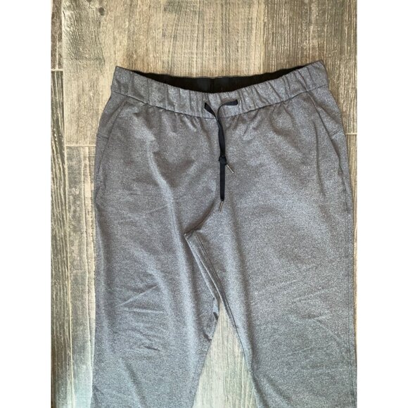 Lululemon On The Fly Pant *27" Heathered Black size 12 - Picture 2 of 6
